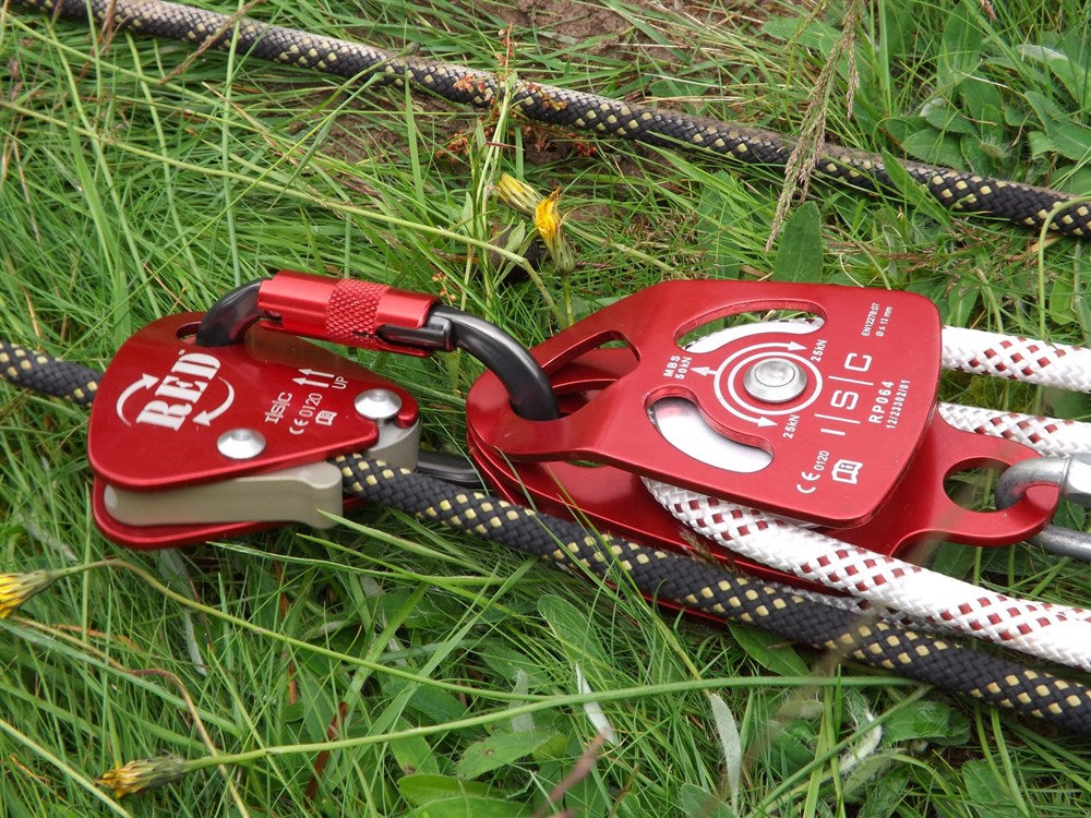 ISC Medium Double Prussik Pulley - Aluminium - 50kN