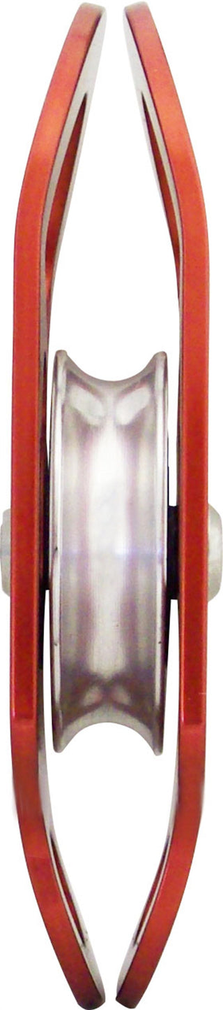 ISC Medium Single Prussik Pulley with Load Becket - Aluminium - 50kN - Max Rope Dia 13mm