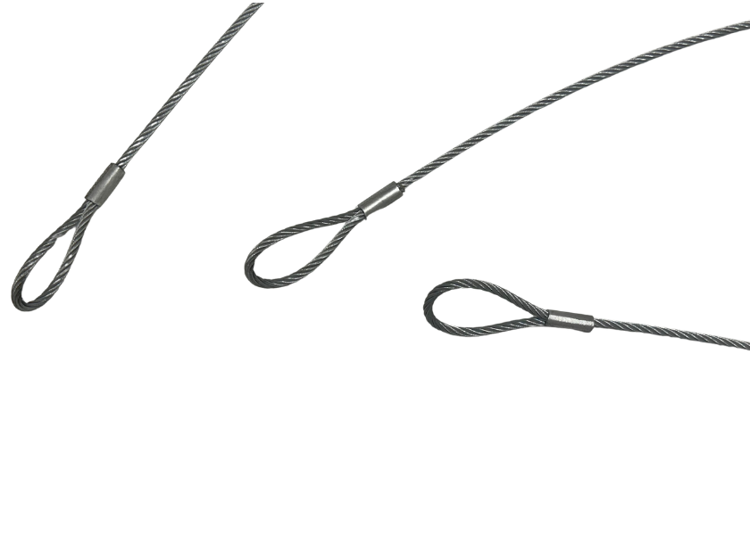 Galvanised steel 3 way pulling harness