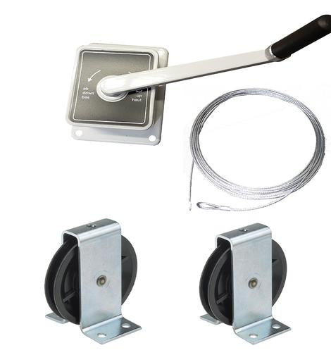 AG45 - 45kg Hand Winch- Kits for - Clothes/Washing lines, Fitness Equipment, Chandeliers - plus many others