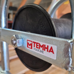 Cable Roller Pipe Plate - with Polyamide Roller