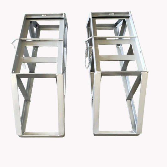 Jack Plinths - provide additional safety by adding extra height when lifting your cable drums. Made from fully fabricated steel, they give an added 300mm of height