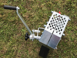 Trailer Winch 3T Vertical Mount with Hook & 8mm 12m Wire Rope