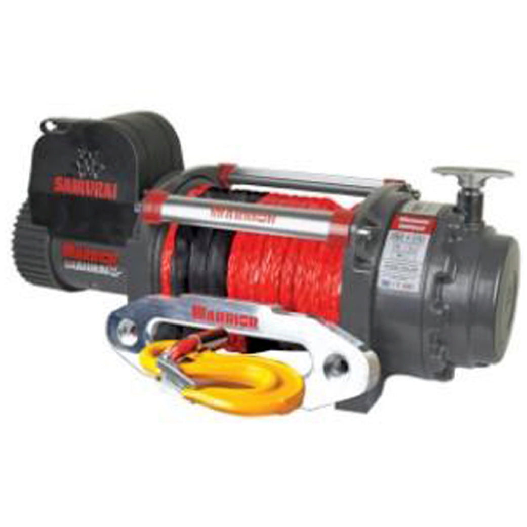 Samurai 20000 (9072kg) Electric Winch with Synthetic Rope 12v