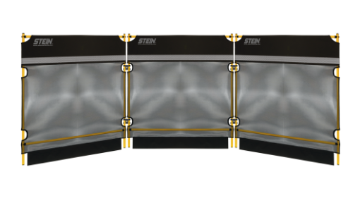 STEIN - Additional Panel supplied with 2 Clips (for Guard System)