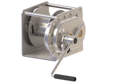 GEBUWIN - TC1000 and TC1500 SS/FS SPUR GEAR CONSOLE WINCH - STAINLESS STEEL FINISH