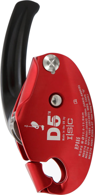 ISC D5 Descender - with Panic Brake - 240kg Rated Load - 12.7mm Dia Rope
