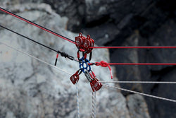 ISC Medium HALO Rigging Plate - MBS 50kN - Blue