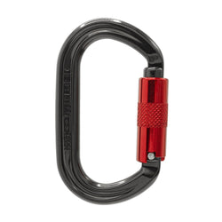  ISC Offset Oval Quadlock (4-Way) Aluminium Karabiner - MBS 25kN Quadlock with Captive Pin