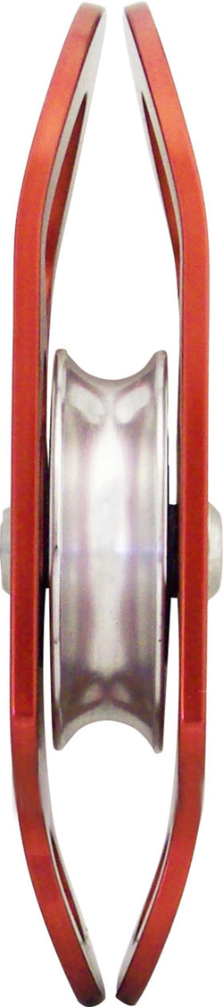 ISC Medium Single Prussik Pulley with Load Becket - Aluminium - 50kN - Max Rope Dia 13mm