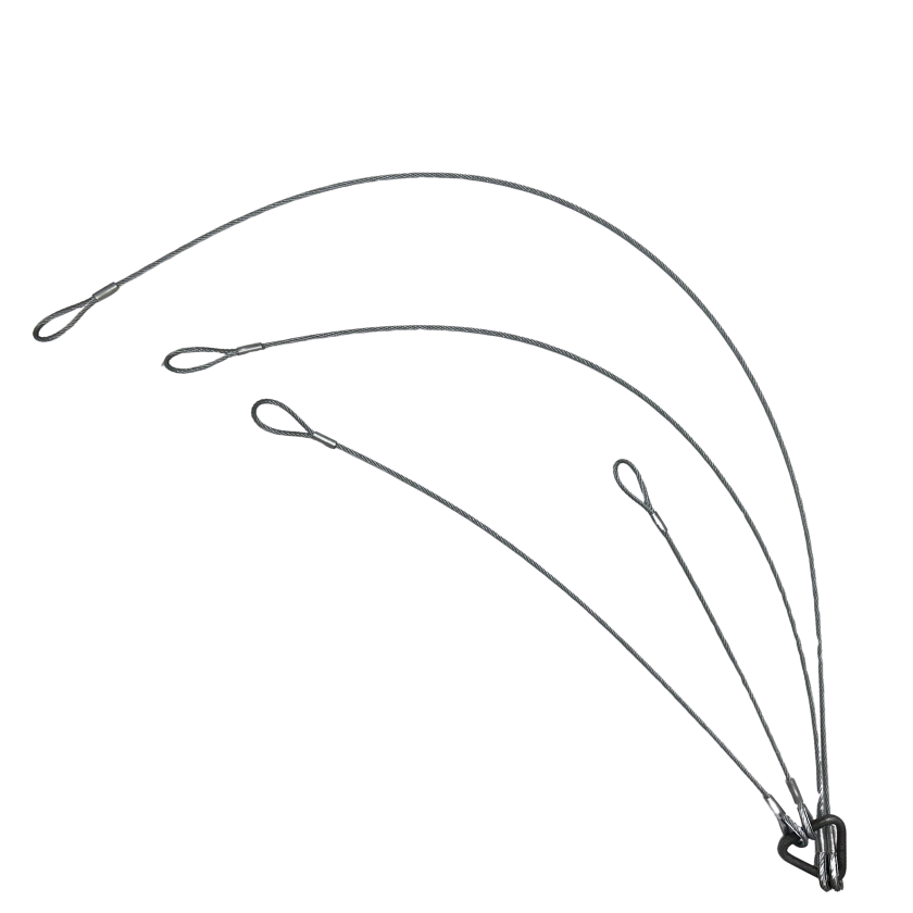 Galvanised Steel 4-way Cable Pulling Harness