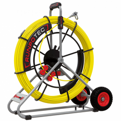  RUNPOTEC Fiberglass Rod Ø7.5mm x 120m + Steel Cage