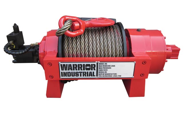 JP 10 Industrial Hydraulic Winch from RiggingUK