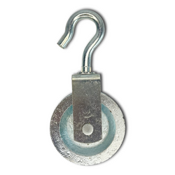 Galvanised Cast Iron Pulley with Rotating Steel Hook ETT-198 | 15–70kg Capacity