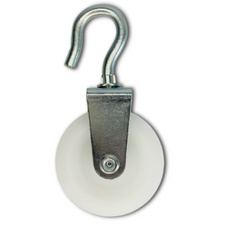 Polyamide Pulley with Rotating Steel Hook ETT-198P | 15–70kg Capacity