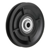 Polyamide (Black) Pulley with ball bearings Type ETT-104P : 60kg to 150kg 