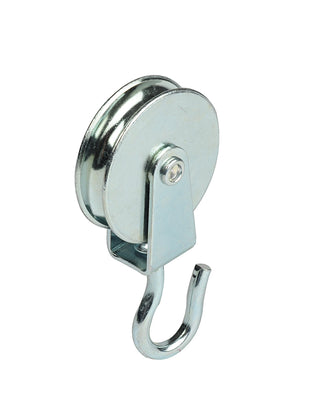 Steel or Galvanised Cast Iron Pulley with Rotating Hook Type ETT-198 : 15kg to 70kg