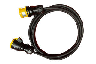  110V Low Voltage Hoist Control Cable Extension - 16A Male To Female 4-PIN CEE FORM TYPE