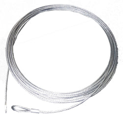  Pre cut  7 x 19 Galvanised Wire Rope with Crimped Loop (Soft Eye)