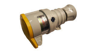 Yellow Female 16A 4 Pin Socket 110V