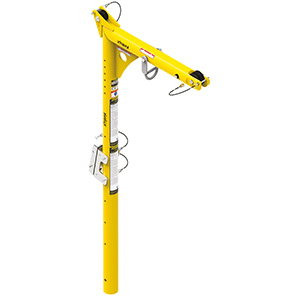  Xtirpa 76mm Davit Arm with Built In Mast, 1524mm Height x 610mm Reach