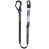 2m Dielectric Shock Absorbing Single Webbing Lanyard with Scaff Hook