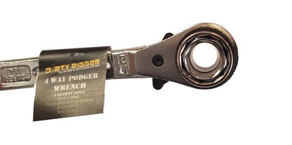 Dirty Rigger - 4-in-1 Podger Ratchet US Style (Imperial)