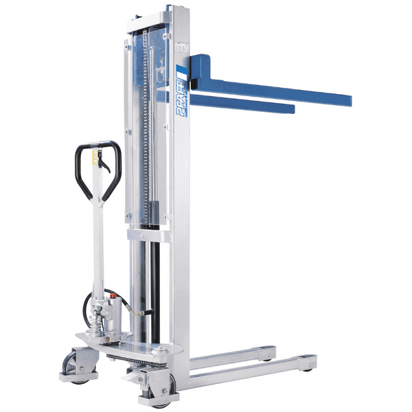 Pfaff HV Manual Drive Stacker - Forks Raised
