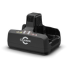 Black Cramer double slot battery charger 