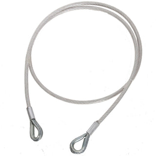  Abtech - 1m Wire Anchor Sling (Galv with PVC Cover, MBS :25kN)