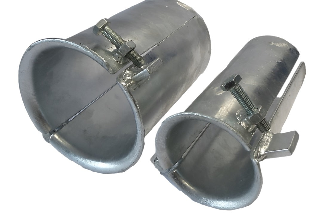 Zinc Plated Steel Bellmouths to Guide Cables through Ducts