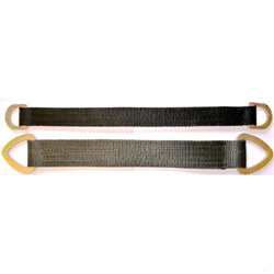  Black Truss Strap with D Links Each End SWL 1000 kgs, 50mm Wide