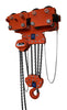 TIGER COMBINED CHAIN BLOCK & GEARED TRAVEL TROLLEY, 3.0t CAPACITY (TWIN FALL) MODEL CCBTGS Ref: 231-4 - 88-154mm - Hoistshop