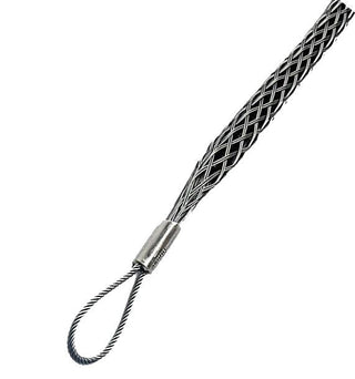 Single Eye Cable Pulling Socks silver