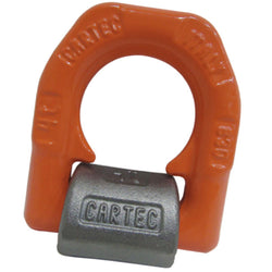  Cartec Grade 10 Single Base Weld-on Lifting Ring with Spring - 830X