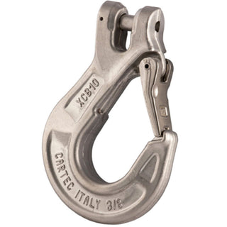  Cartec Grade 6 AISI 316L Clevis Sling Hook with Safety Catch