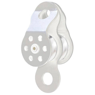  Double Attachment Pulley with Moveable Flange - to suit 9-12mm Kernmantle Rope - 25kN