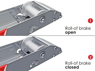RUNPOTEC Roll-Off Rails AS 900 – 2 Piece (Capacity 1700kg*)
