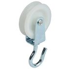 Polyamide Pulley with Rotating Steel Hook ETT-198P | 15–70kg Capacity