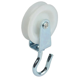  Polyamide Pulley with Rotating Steel Hook ETT-198P | 15–70kg Capacity