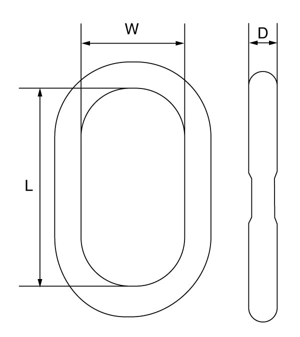 KITO - Grade 10 Master Link D Series to BS-EN 1677-4