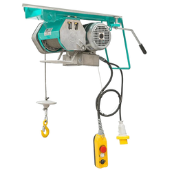  IMER G500 Complete Builders Gantry Hoist 500kg - 110v - 42m Wire Rope
