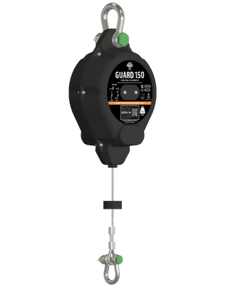  Guard 150kg SWL Load Arrestor Blocks - 14m Stainless Steel Rope