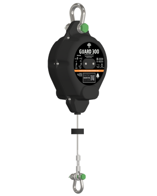  Guard 300kg SWL Load Arrestor Blocks - Stainless Steel Rope