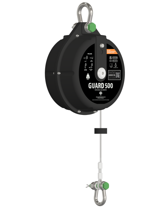500kg SWL Guard Load Arrest Block - Galvanised Rope