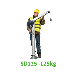  SD125 - 125kg Swivel Hoisting Davit (Built in winch with 9m Cable)