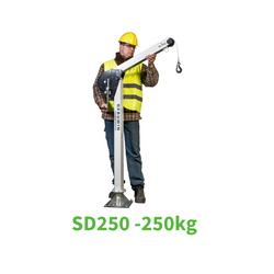  SD250 - 250kg Swivel Hoisting Davit (Built in winch with 13 m Cable)