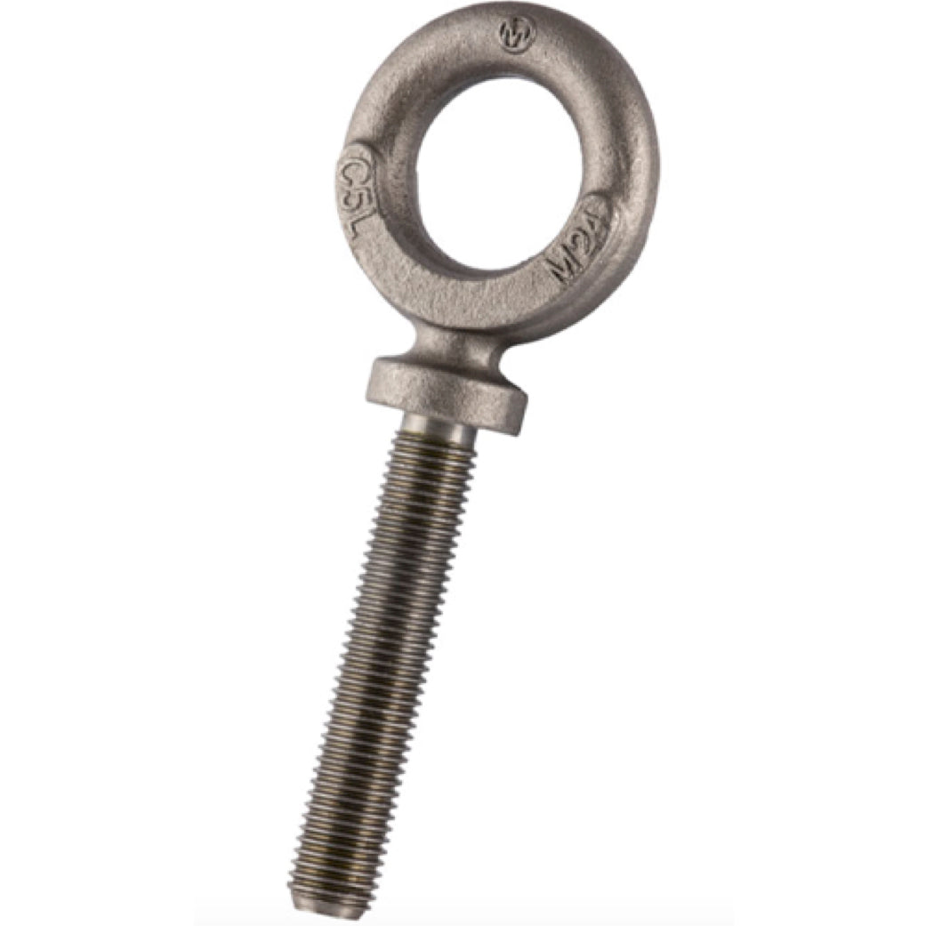 High Tensile Long Shank Dynamo Eyebolt Metric Thread