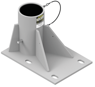  Xtirpa 102mm Floor Adaptor, 304 Stainless Steel