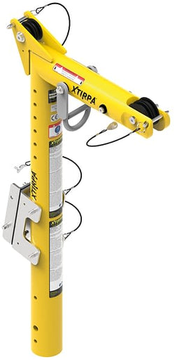  Xtirpa 76mm Davit Arm with Built In Mast, 914mm Height x 381mm Reach